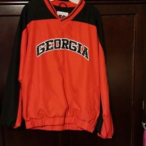 Georgia Bulldogs lined pullover size Med